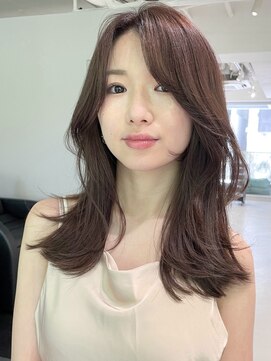 トイ(TOI) ラベンダーブラウン/レイヤーカット