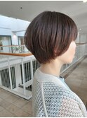 丸みショート/ショートカット/ショートヘア/20代/30代/40代