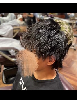 リチウム(Lithium) マッシュウルフ*波巻きパーマ