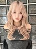 【AIKA指名限定】シールエクステ＋Wカラー（エクステカット込み）