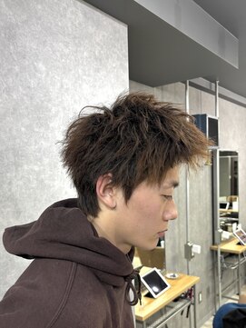 クリーブ 池袋(creeb) スパイキーショート、パーマ、池袋