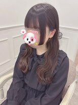 リルミー(Lilme) シースルーぱっつん前髪×姫カット*まゆ