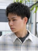 MEN'SHAIR刈り上げツーブロックアップバングショート