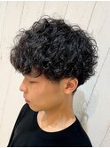メンズツイストスパイラルパーマ