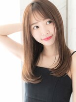ローレン(LOREN) エラ張り/面長/クセ毛/簡単スタイリングレイヤーロング