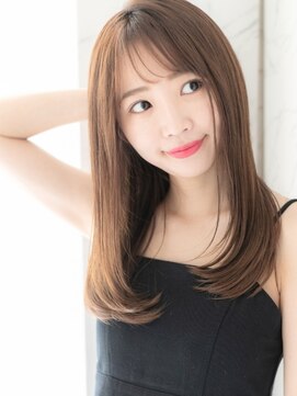 ローレン(LOREN) エラ張り/面長/クセ毛/簡単スタイリングレイヤーロング
