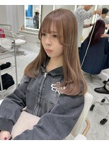 パーヴミックス アリー(Parve Mix ALLY)&nbsp;大人可愛い/ゆるレイヤー/ブラウンベージュ