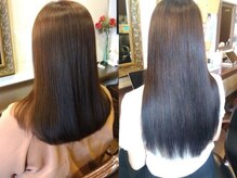 おしゃれ泥棒(ROUTE306)の雰囲気（髪質改善カラーおすすめです◎ホームケア多数ご用意しております）