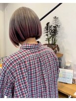 ルクワ(RUQWA)&nbsp;ミニボブ×アンブレラグラデーション