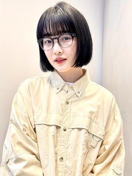 ソト 銀座(soto.) ハイライトカラー/くびれヘア/レイヤーパーマ/ミニボブ[銀座]