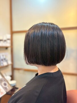 ムードコア 関内店(mu;d Coa) ナチュラルボブ