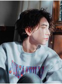 メンズスパイラルパーマ20代/30代/40代/庭瀬