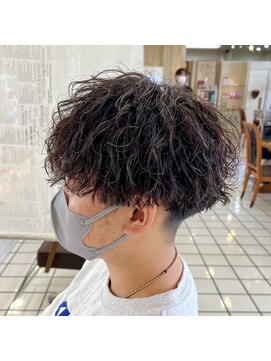 ラ ポルト ドゥ サワ(La Porte de SAWA) 長野市美容室/波巻きツイスパマッシュ