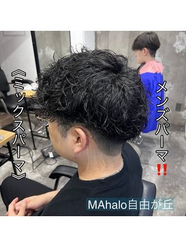 マハロ 自由が丘店(MAhalo) 《　ミックスパーマ　》メンズパーマ！
