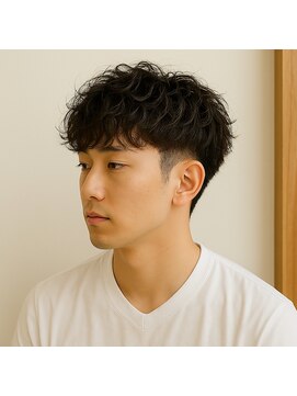 スープレックス ヘアーデザイン(SOUPREX HAIR DESIGN) ツーブロック　ニュアンスパーマ　20代 30代 40代 50代 60代
