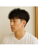 ツーブロック ニュアンスパーマ 20代 30代 40代 50代 60代