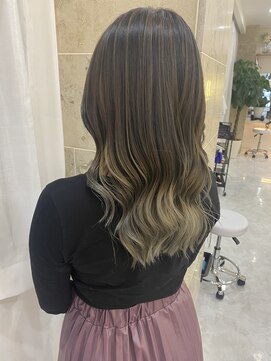 リアン 上尾店(Rien) グラデーション×アッシュベージュ[韓国/上尾]