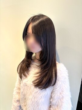 結べるレイヤー/髪質改善トリートメント