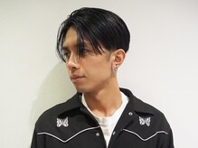 ビジネスマンでもオシャレにセンターパートスタイル【西葛西】