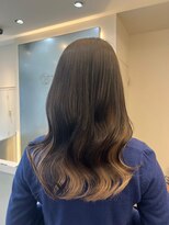 ジーナ 船橋(Zina)&nbsp;髪質改善＊ロングレイヤーグレーベージュ＊美髪【Zina船橋】
