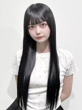 ルネラトーキョー(RUNERA TOKYO) ロングカットレイヤーカット前髪カット髪質改善トリートメント