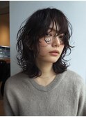 ミニウルフスタイル似合わせカット姫カットレイヤー/三鷹