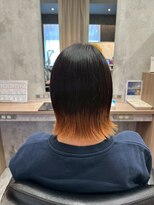ロアン 福津店(roan)&nbsp;外はねボブ＋グラデーションカラー