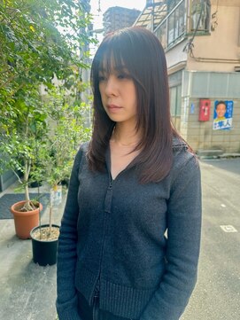 スエード(suede) 【suede】フロントレイヤー × チョコレートブラウン