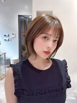 リブランド 銀座(REBRAND)&nbsp;小顔ショートヘア耳掛けシースルー