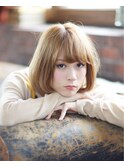 RINO横浜　　　フェミニン大人ボブ