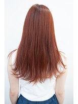 リジョイスヘア(REJOICE hair) 【REJOICE hair】ベビーオレンジ 外ハネ