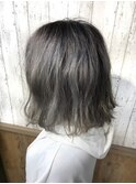 スモーキーグレージュボブ　【mifuyu】