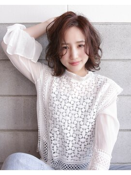 ロロネー(Lolonois) 【Lolonois野田】大人可愛い、耳掛けふわミディ