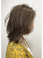 バベル(BABEL Hair Design)&nbsp;【BABEL】ネオウルフ／／／アッシュグレー＠大生真吾