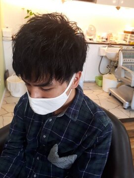 ボヌー(Bonheur) ゆるふわパーマ