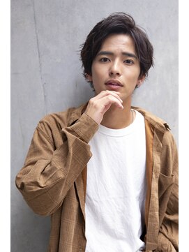 アイヴィ 表参道(IVY) 小久保style☆透明感ブリーチなしアッシュニュアンスマッシュ