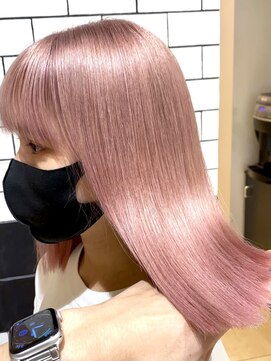 シエラ 心斎橋(CIERA.) CIERA.ブリーチ×テラコッタカラー