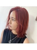 カシスレッド♪ニュアンスカラー