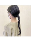 結婚式セット / ポニーテールアレンジ【IN SIDE OUT＋】