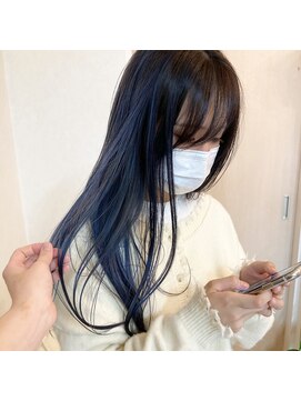 テオト(teoto.) ブルーグラデーションバレイヤージュ