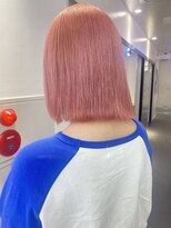 ゲーム 原宿店(GAME)&nbsp;ダブルカラー/ケアブリーチ/ミルクティーベージュ/ウルフ/原宿