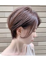 ルルディ バイ アフロディーテ銀座(luludi by APHRODITE)&nbsp;黒髪/グレーベージュ/レイヤーロング/前髪パーマ/銀座