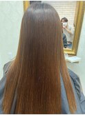 大人可愛い小顔美髪ツヤ髪シンプルストレート髪質改善A3