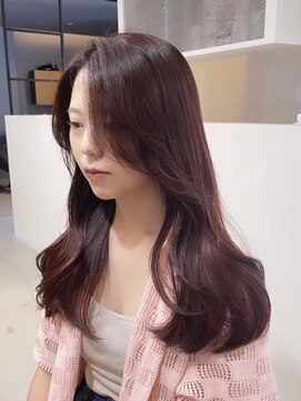 ライリー(riley) 艶感レッドブラウン