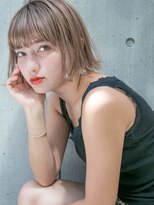 ルティア(Lutia)&nbsp;ハイトーンボブ　外はねアレンジ