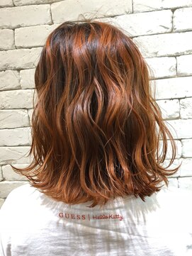 ルッソリベラ 池袋(Lusso libera) ハイライト×ブラッドオレンジ　池袋◎30代40代50代