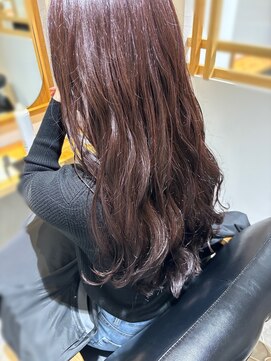 エニィ 池袋西口(Any) 黒髪/グレーベージュ/レイヤーロング/前髪パーマ/池袋