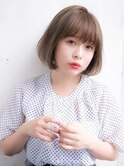 ふんわりまとまるボブ