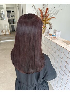 ニコ(NIKO) long×pink violet