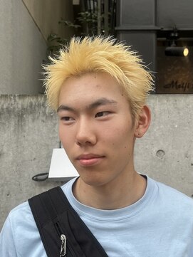 アエル(aeru) スパイキーショート/ブリーチ/抜きっぱなし/ハイトーン